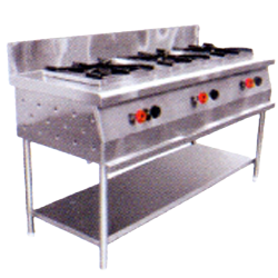 Three Burner Indian Cooking